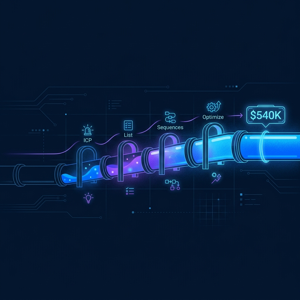 Outbound sales pipeline architecture