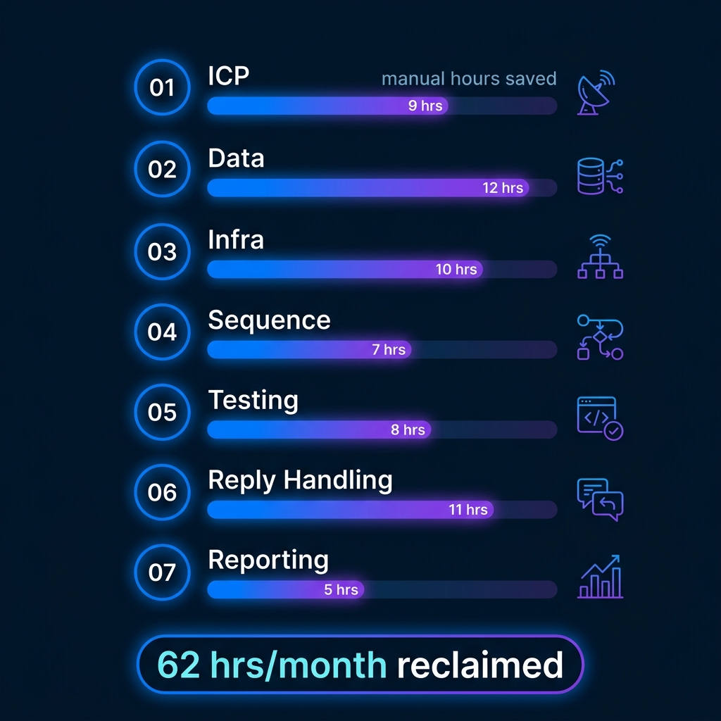 7 things a done-for-you outreach system handles