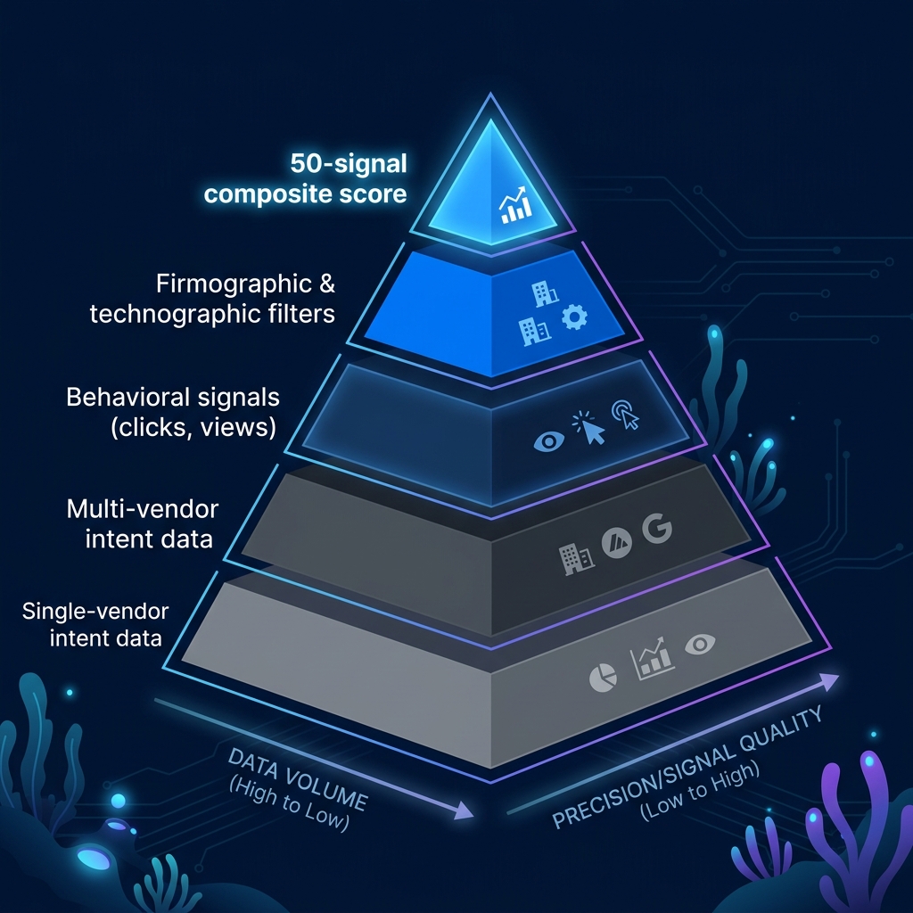 B2B intent signal quality comparison