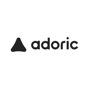 Adoric logo black