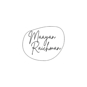 Maayan Raichman logo black